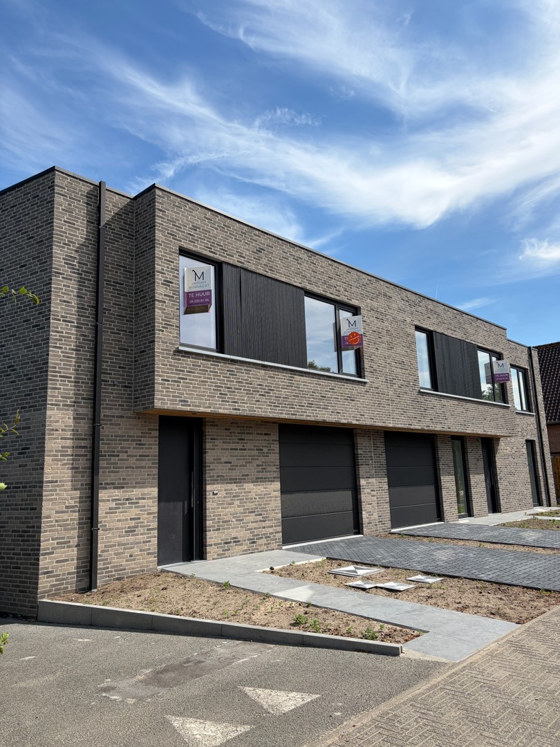 Moderne halfopen woning met 3 slpk, garage en tuin - foto 1