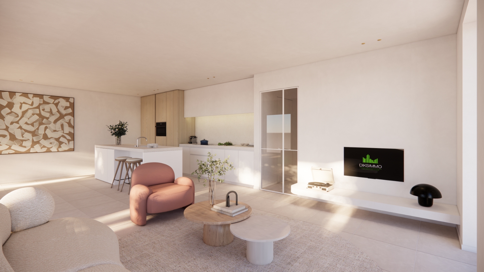 Gelijkvloers drieslaapkamerappartement met zongericht terras - foto 5