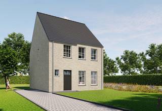 Zeer rustig en natuurlijk gelegen, energiezuinige nieuwbouwwoning aan de Berkvenstraat te Mol met moderne architectuur, eigentijdse uitstraling...