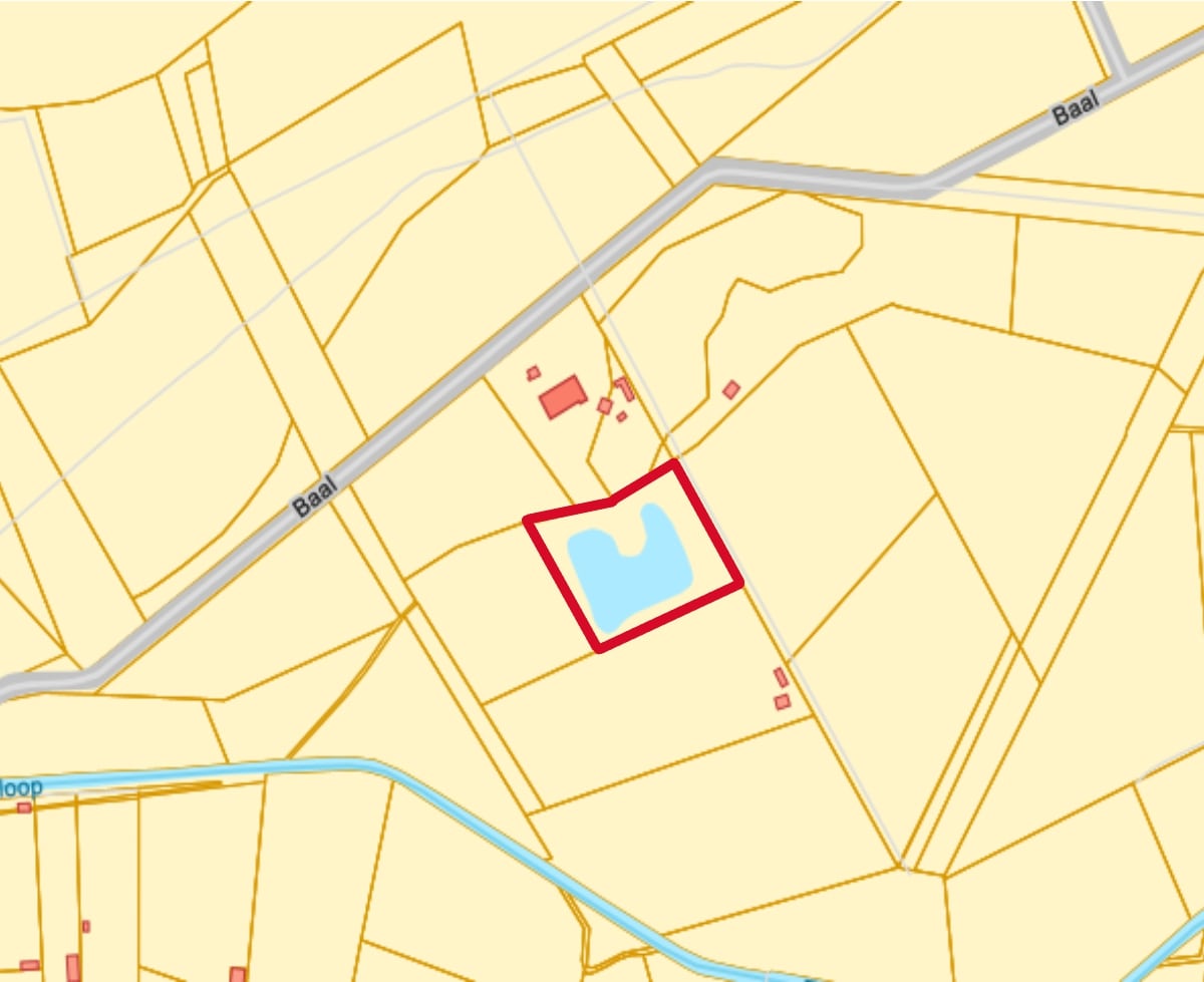 Uniek landbouwperceel met vijver te koop in Tessenderlo-Ham - foto 1