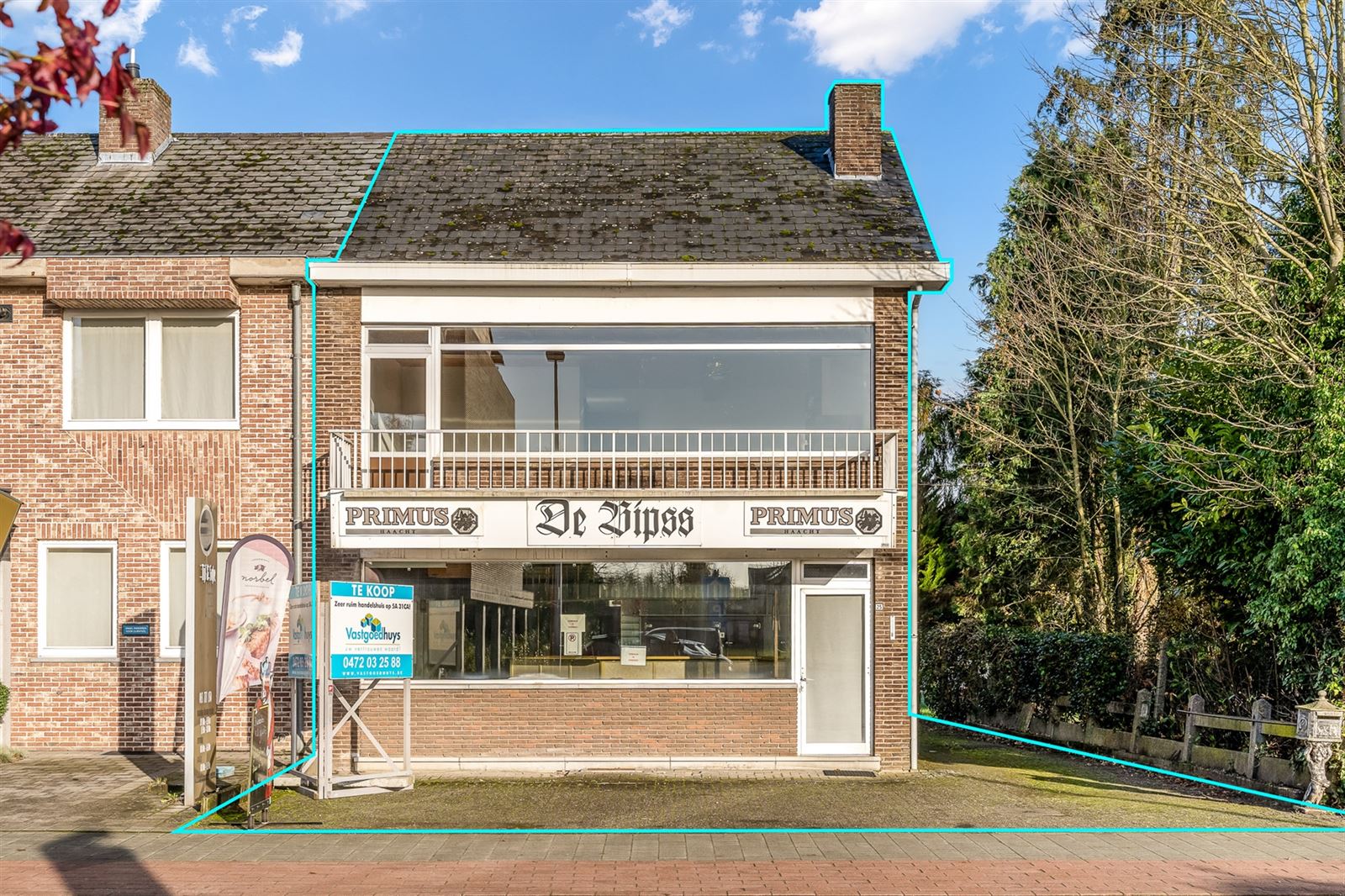 Zeer ruim &amp; centraal gelegen handelspand met bovengelegen woonst &amp; garage! - foto 2