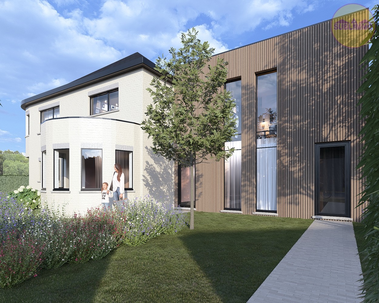 Duplex appartement met 3 slaapkamers en grote tuin in Veerle-Laakdal - foto 1