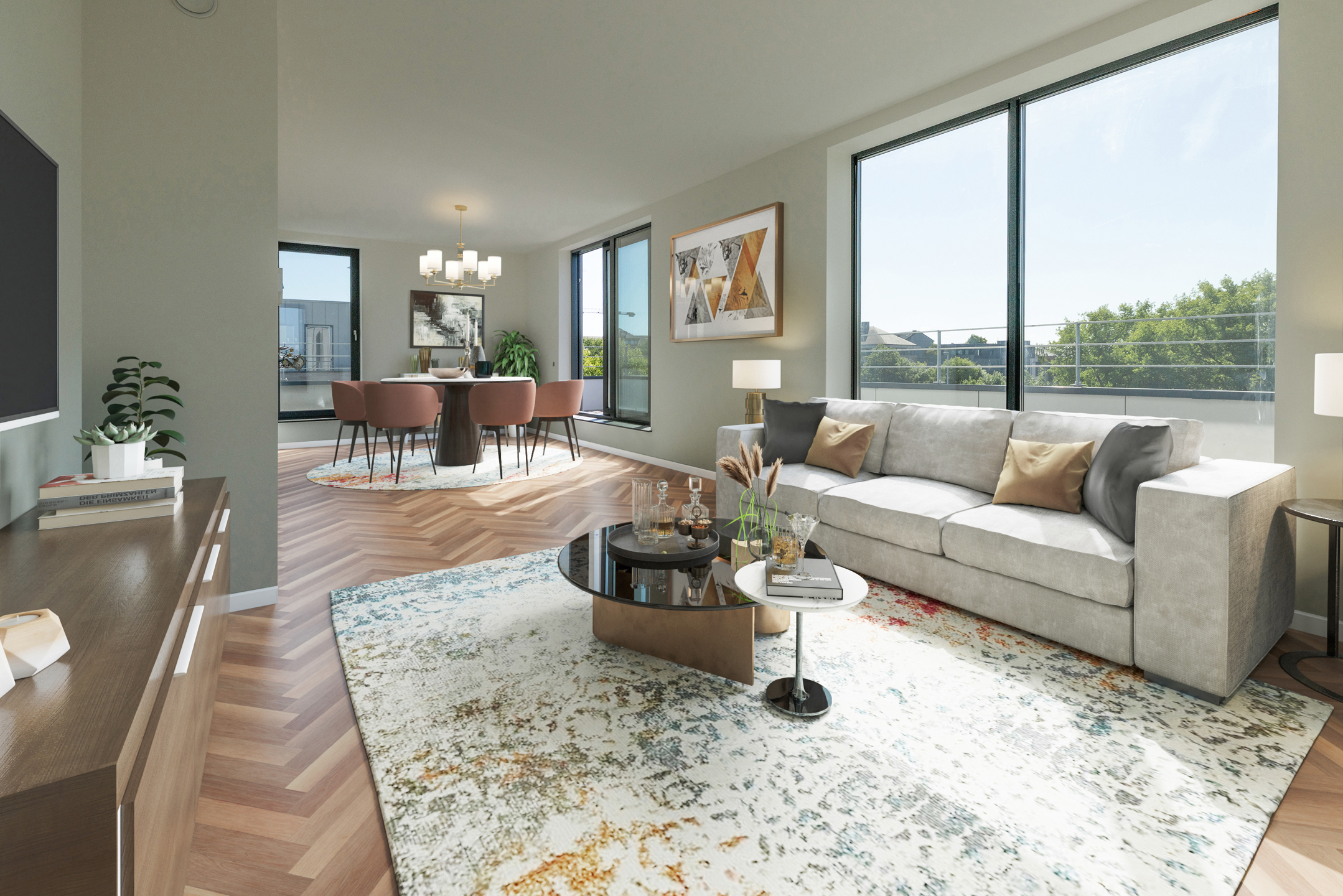 Nieuwbouw appartement met 3 slpk en terras te Evere - foto 2