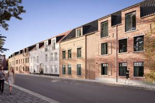 <p><strong>Residentie “Barchon”</strong> is ideaal gelegen op de hoek van de Museumstraat en de Hendrik Schoofsstraat te Brecht, vlak aan het gemeenteplein en het park. Dit <strong>stijlvolle woonproject</strong> bestaat uit <strong>27 BEN20 -appartementen</strong>, verdeeld over twee gebouwen. De appartementen variëren in grootte van 84m² tot 181m² en zijn allen voorzien van <strong>ruime terrassen</strong>, met of zonder privétuin. De gemeenschappelijke tuin wordt door de ontwikkelaar aangelegd in harmonie met het project en met oog voor een smaakvolle inrichting. Er wordt een <strong>rijkelijke Vlaamse gevel</strong> gecreëerd met verscheidene details en accenten. Het ontwerp is van de hand van Moors architecten. Het combineert moderne elegantie met een landelijke sfeer, waardoor een tijdloos en stijlvol geheel ontstaat.</p>
<p>U richt uw appartement volledig in naar <strong>uw eigen smaak</strong> en voorkeur. U geniet daarbij van zeer <strong>ruime keuzebudgetten</strong>. Zo wordt uw appartement het verlengde van<strong> uw persoonlijkheid</strong> en is het elke dag opnieuw zalig thuiskomen.</p>
<p>Wij zorgen alvast voor <strong>standaard 3 dubbele beglazing in aluminium profielen, geothermische individuele warmtepomp, vloerverwarming, ventilatiesysteem D met warmterecuperatie, zonnepanelen, videofoon, akoestische veiligheidsdeur ‘FIRE van Weber</strong>!</p>
<p>Onder het gebouw wordt er een <strong>parkeerkelder</strong> voorzien voor 47 wagens en 56 fietsstalplaatsen. Elk appartement beschikt eveneens over een <strong>privéberging</strong> ondergronds en wordt aangevuld met gemeenschappelijke afvallokalen. Het perceel wordt volledig rondom afgesloten wat uw privacy en veiligheid garandeert.</p>
<p><strong>Kom tot rust midden in het centrum van Brecht</strong>. Zo is het project gelegen pal in de kern in een rustige éénrichtingsstraat welke uitgeeft op het gemeenteplein. Winkels, scholen, horeca, openbaar vervoer zijn allen op wandelafstand gevestigd. Ook het park van Brecht is vlakbij gelegen, net zoals station Noorderkempen en het op- en afrittencomplex van de E19 Antwerpen-Breda.</p>
Interesse? Mis deze unieke kans niet en neem contact met ons op voor meer informatie of een bezichtiging!