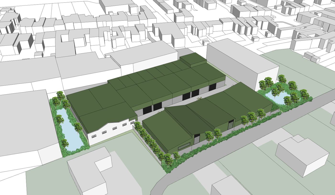 97 m² nieuwbouw KMO-unit met 2 parkeerplaatsen te koop - photo 2