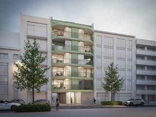 Op een toplocatie in Oostende presenteren we u de gloednieuwe residentie Hermes bestaande uit 11 appartementen verspreid over 6 bouwlagen, gelegen aan de Nieuwpoortsesteenweg 50.<br />De residentie bevindt zich op een zeer centrale ligging nabij de zeedijk, het Maria Hendrikapark en Thermae Palace. <br /><br />De appartementen hebben 2 of 3 slaapkamers en oppervlaktes die variëren van 74m2 tot 110m2.<br />Elk appartement beschikt over een terras aan zowel de voorzijde als de achterzijde.<br />Gelet op de gunstige oriëntatie en de grote raampartijen genieten de appartement steeds van zeer veel natuurlijk daglicht en zon.<br /><br />Standaard is een zeer kwalitatieve basisafwerking voorzien met onder andere vloerverwarming, mooi uitgeruste keuken, warmtepomp, aluminium buitenschrijnwerk, ventilatie D-systeem, ...<br /><br />De appartementen kunnen volledig naar eigen smaak en wens worden afgewerkt.<br /><br />Daarbovenop is er een mogelijkheid om een privatieve berging en/of autostaanplaats aan te kopen in het gebouw zelf op de gelijkvloerse verdieping.<br />Er is een ruime gemeenschappelijke fietsenberging aanwezig.<br /><br />Mis deze unieke kans niet en vraag meer informatie zodat u de mogelijkheden kan ontdekken.