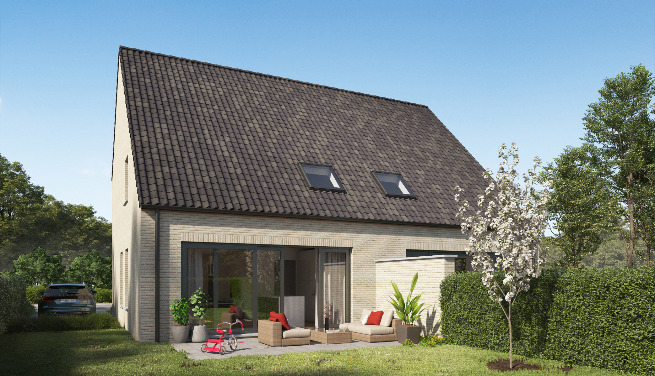 Halfopen tijdloze woning - foto 2