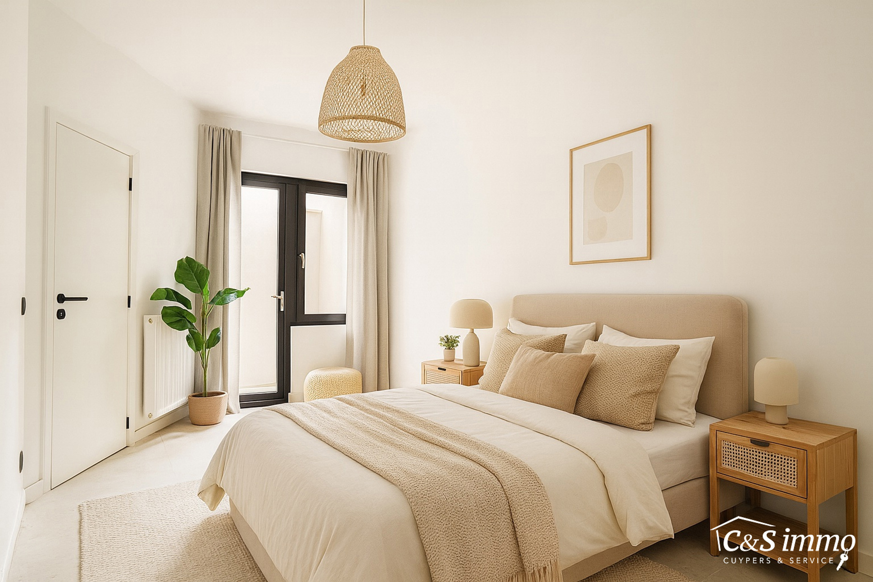 Gelijkvloers gerenoveerd appartement in centrum Edegem te koop - foto 5