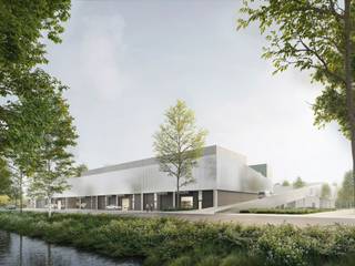 Op zoek naar een veelzijdige bedrijfsruimte op een strategische locatie? In het nieuwbouwbedrijvenpark <strong>Stek Noord</strong> zijn KMO-units beschikbaar van 144 m² tot 561 m², verdeeld over twee niveaus. Verschillende units kunnen bovendien worden samengevoegd tot grotere bedrijfsruimtes.<br /><br />De site geniet van een vlotte bereikbaarheid dankzij de zichtbaarheid vanaf de R4, de verbinding met de Gentse binnenring via de N466 en de nabijheid van de E40. Ook met het openbaar vervoer is het bedrijvenpark vlot bereikbaar.<br /><br /><strong>Functionele ruimte met tal van mogelijkheden</strong><br /><br />Deze KMO-unit van <strong>561 m² (loods 494m² + mezzanine 67m²) op de verdieping</strong> biedt een flexibele invulling voor uiteenlopende professionele activiteiten. Met een vrije hoogte van circa 6 meter, een sectionale poort met afzonderlijke toegangsdeur, een polybetonvloer en een lichtstraat met rookluik beschikt de ruimte over een praktische en functionele basis.<br /><br />De aanwezige raampartijen zorgen voor natuurlijke lichtinval en bieden de mogelijkheid om een kantoorruimte in te richten. Ook de logistieke toegankelijkheid is een troef: bestelwagens bereiken de verdieping rechtstreeks via een brede, verwarmde oprijhelling. Voor leveringen met een oplegger is een goederenlift voorzien.<br /><br />De units lenen zich onder meer voor gebruik als atelier, opslagruimte of ruimte voor technische activiteiten. Afhankelijk van de gewenste invulling zijn aanpassingen op maat, zoals het plaatsen van extra ramen, bespreekbaar.<br />Het bedrijvenpark wordt afgewerkt met een verzorgde groenaanleg. Bij deze unit hoort bovendien <strong>één privatieve parkeerplaats</strong>.<br /><br /><strong>Praktische informatie</strong>
<ul>
<li>Oppervlakte: 561 m²</li>
<li>Ligging: verdieping</li>
<li>Vrije hoogte: circa 6 meter</li>
<li>Parkeren: 2 privatieve parkeerplaats</li>
<li>Verwachte oplevering: tweede kwartaal 2028</li>
<li><strong>Lanceringsvoorwaarde</strong>: gratis aansluiting op de nutsvoorzieningen bij aankoop tot en met 1 december 2026.</li>
</ul>
<br />Interesse of vragen over de mogelijkheden?<br />Neem gerust contact met <strong>Simon De goque</strong> op:<br /><u><em><strong>+32 473 37 55 50</strong></em></u> of <u><em><strong>simon.dg@kmovastgoed.be</strong></em></u> <br />Wij denken graag met u mee over een oplossing op maat van uw onderneming.