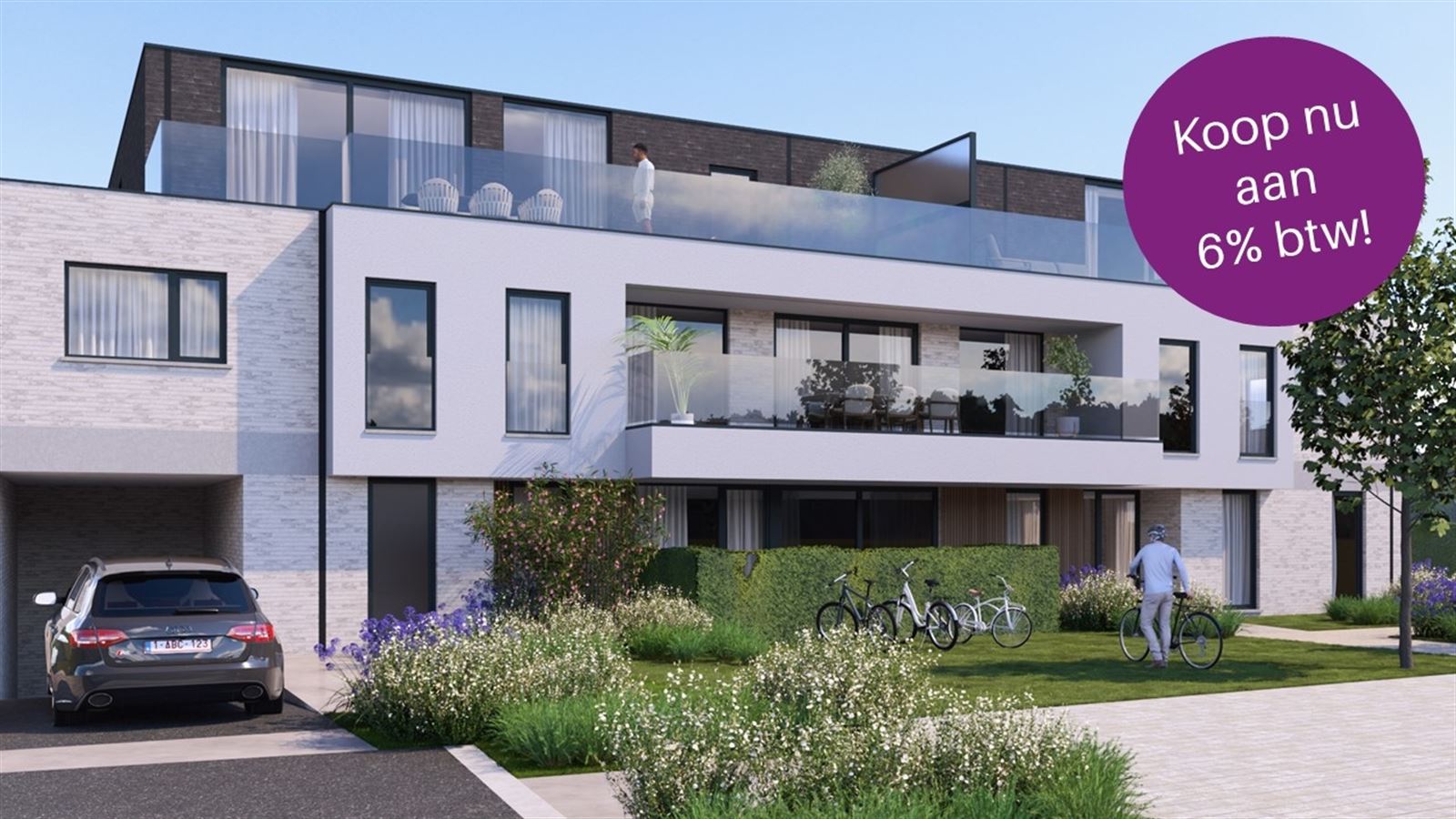 Penthouse met 2 slaapkamers - foto 1