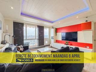 1ste bezoekdag maandag 6 april! Inschrijven kan via www.nobels.be onder referentienummer 4293072.INSTAPKLAAR APPARTEMENT gelegen op de 10de...