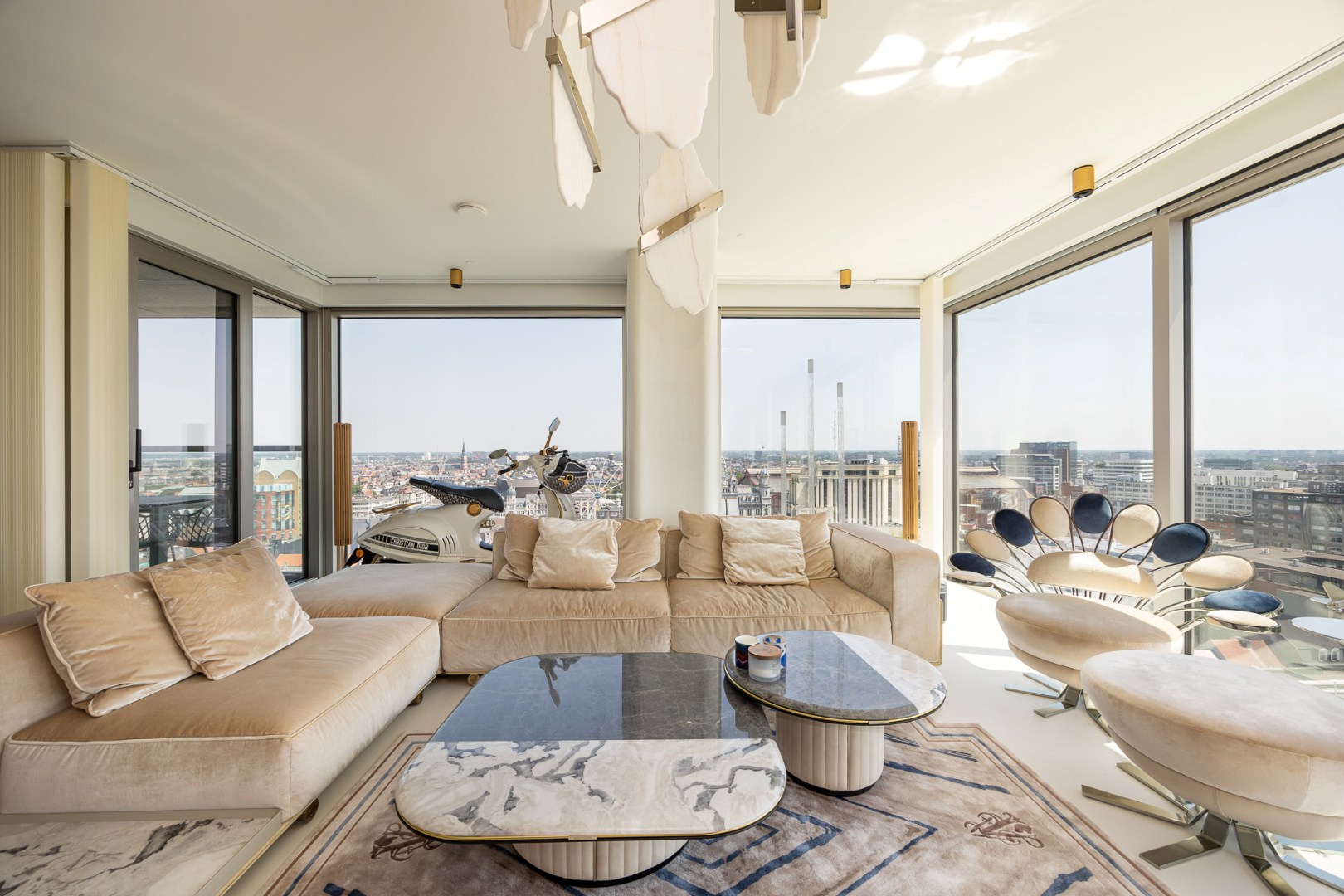 Exclusief wonen in Antwerp Tower | Luxueus appt met 3 slpk! - foto 2