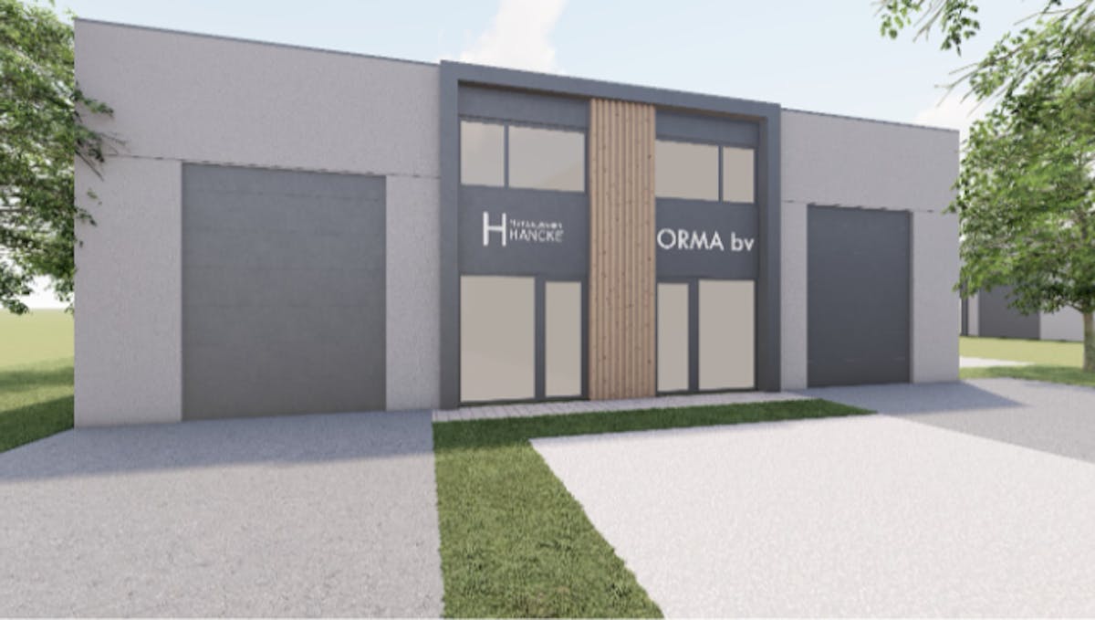 Unité PME récemment construite d'environ 280 m² dans un emplacement privilégié dans une zone artisanale d'Oudenburg. - photo 4