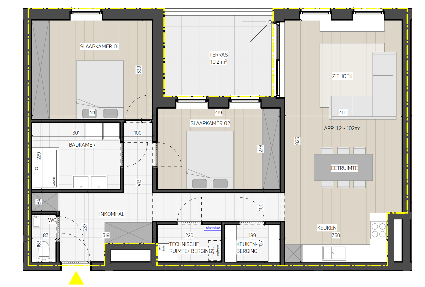 Appartement à vendre à Rijkevorsel avec 2 chambres - photo 2