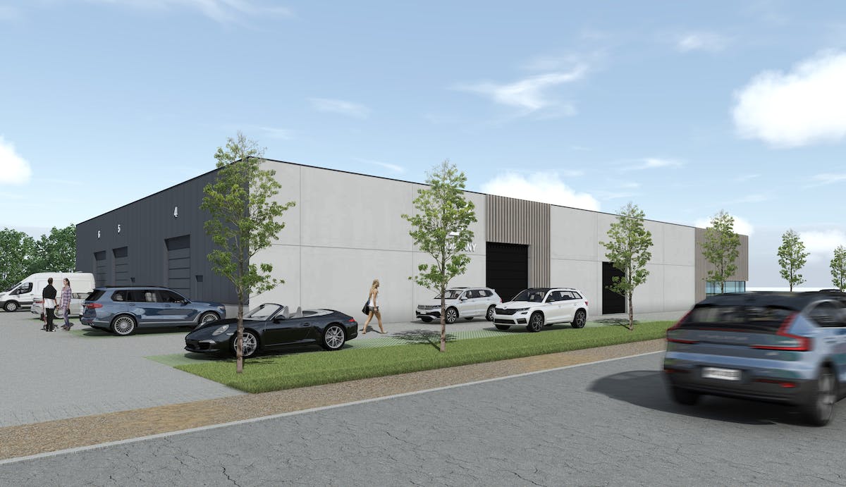 Nieuwbouw KMO-unit van ca. 323 m² in Dentergem - foto 4