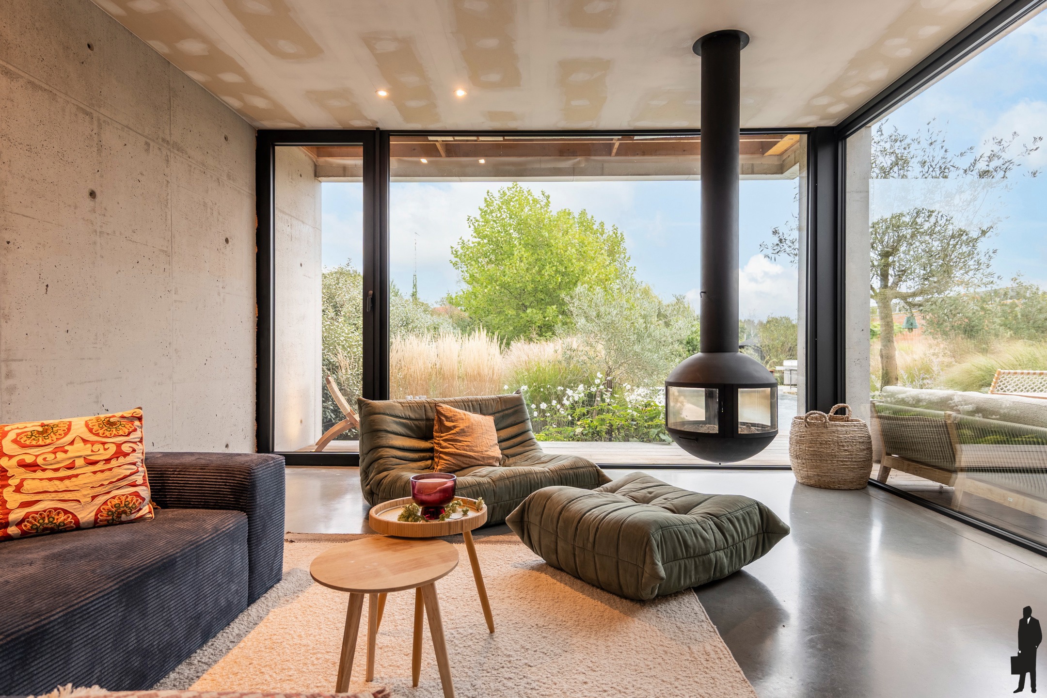 Unieke architectenvilla; af te werken - in groen - op 20 are - foto 5