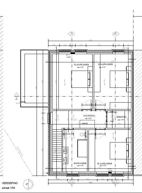 Zeer ruime moderne halfopen nieuwbouwwoning met tuin/terras en garage - foto 5