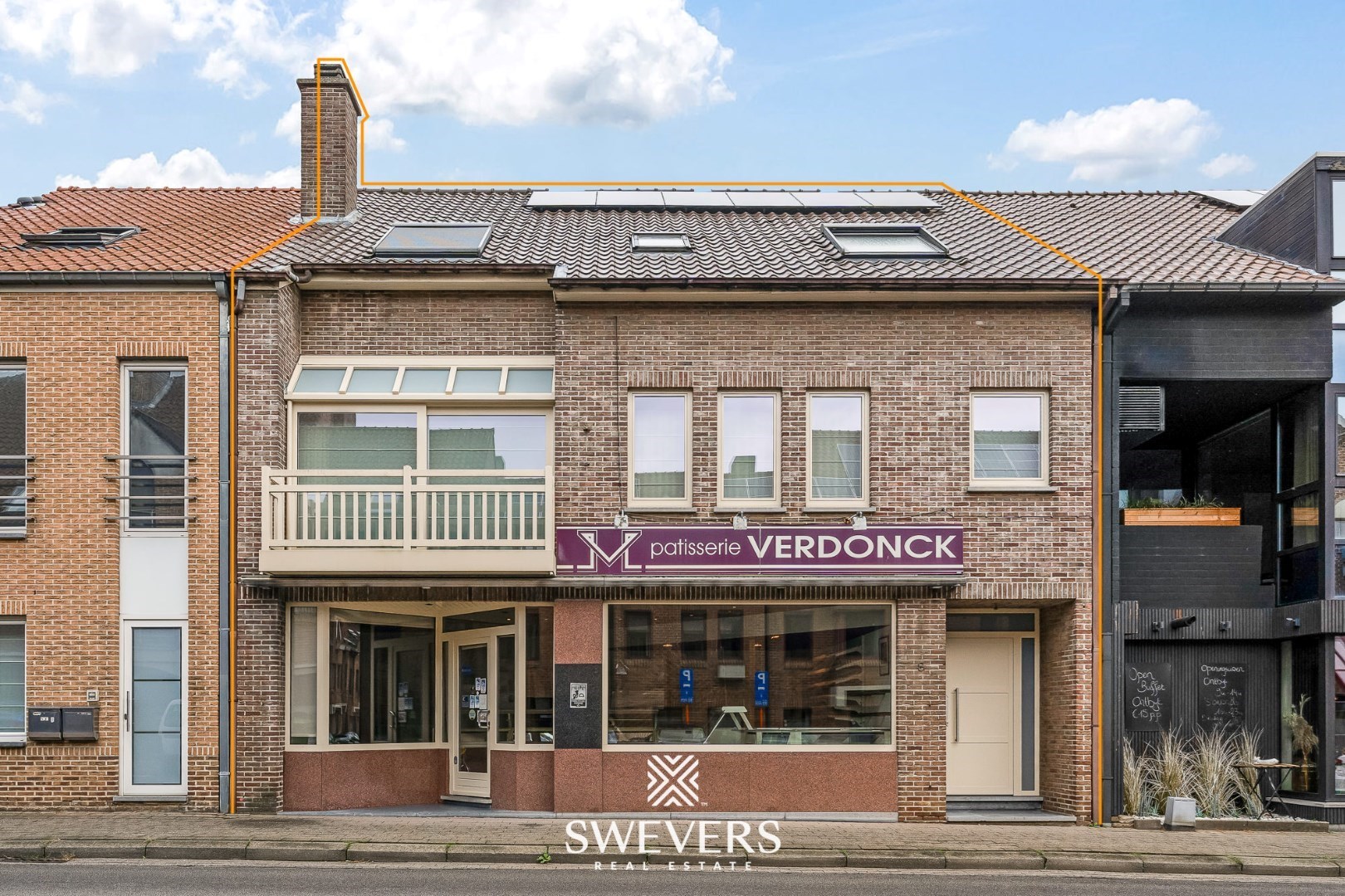 Multifunctioneel handelspand met instapklare woonst van 498m² - foto 1