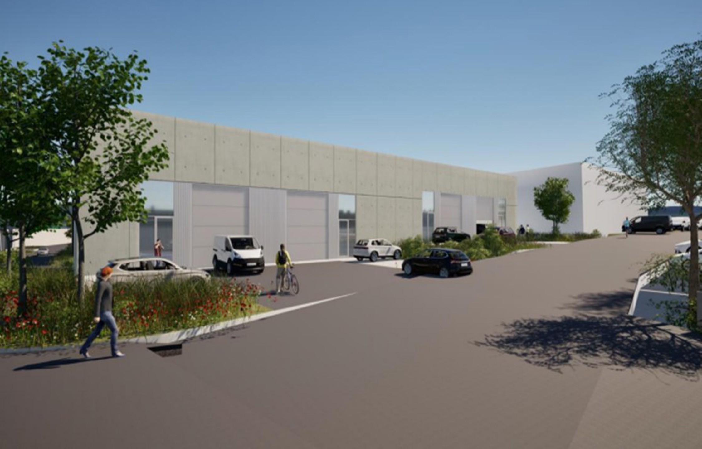 KMO in een nieuw bedrijvenpark TILIA 358m² Braine-l’Alleud - foto 5