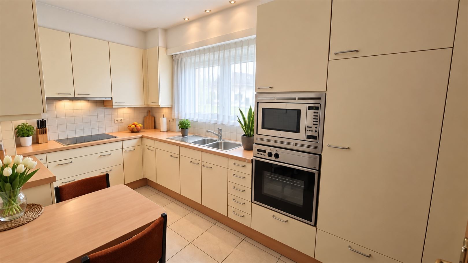Appartement met 2slpks, terras en garagebox - foto 4