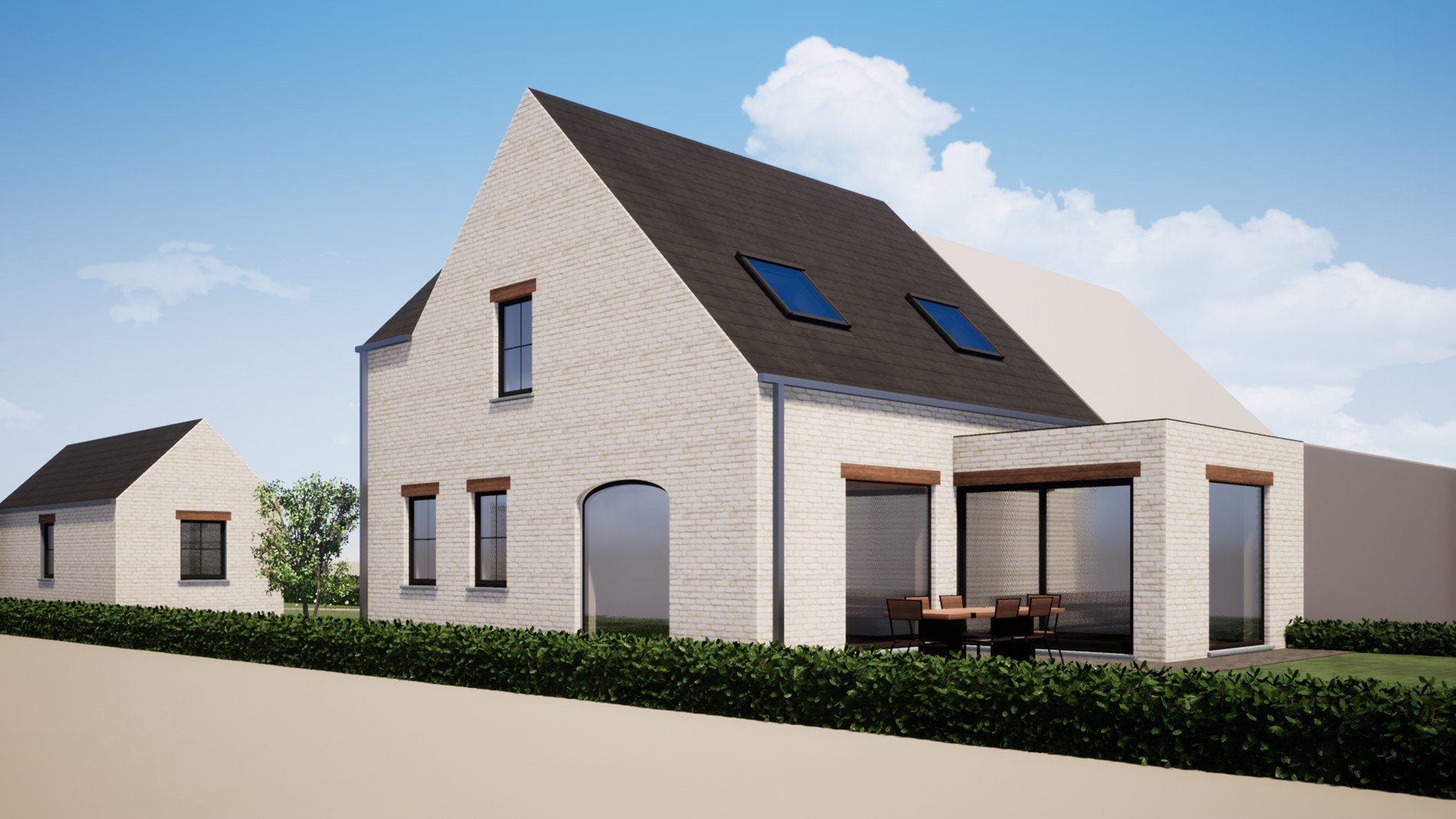 Ruime nieuwbouwwoning in landelijke setting te Kortemark - foto 4