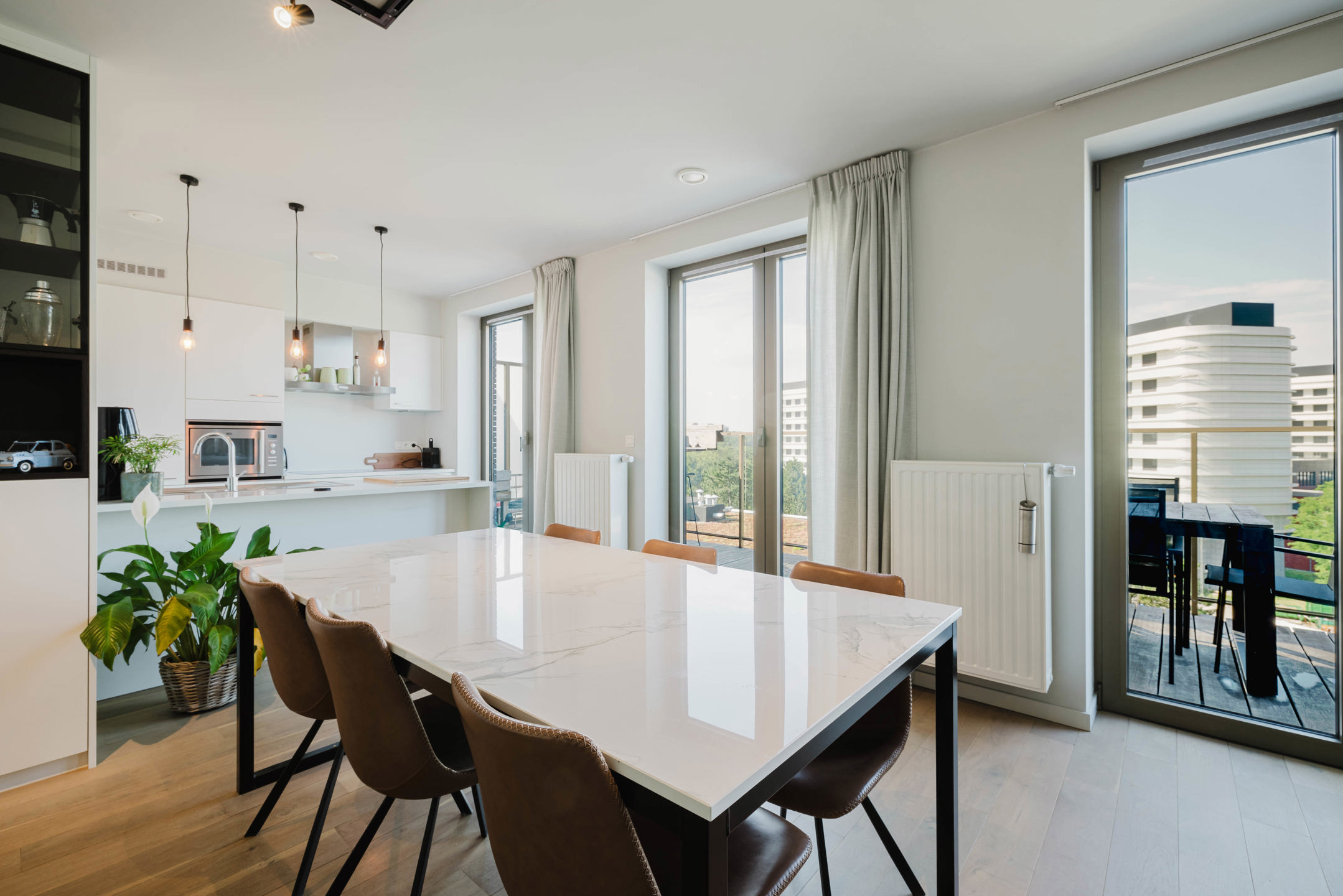 Dakappartement met 3 slp, 2 badkamers en terras in Gent - foto 4