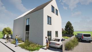 <p>Deze ruime nieuwbouwwoning wordt gebouwd op een ruim perceel in het centrum van Morkhoven. Op de gelijkvloerse verdieping bevinden zich een ruime inkomhal met apart toilet, aansluitend een bureauruimte, en een lichtrijke ruime leefruimte met open keuken en een ruime berging. Op de eerste verdieping zijn 3 slaapkamer en een badkamer aanwezig. Verder is er een zolderruimte (63m2, deze is niet meegerekend in de bewoonbare oppervlakte van 177 m2) waar makkelijk nog 2 extra slaapkamers kunnen bij gemaakt worden. Dit kan voor een meerprijs van 12 000 euro exclusief BTW. Deze woning wordt kwalitatief afgewerkt naar hedendaagse normen. De verwarming zal gebeuren met warmtepomp (vloerverwarming), er zijn zonnepanelen, regenwaterrecuperatie en een ventilatie systeem D voorzien. Het E peil dat behaald zal worden is E11. Snelle beslissers kunnen de afwerking zelf nog bepalen. U betaalt registratierechten op de grond en 21% BTW op de constructiewaarde. Maak snel uw afspraak! </p>