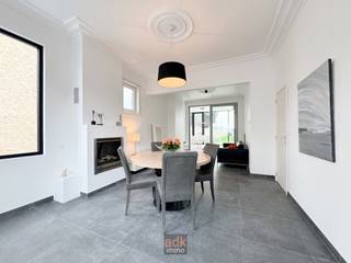 <p>This <strong>fully renovated detached house</strong> combines a modern finish with a practical layout and great comfort. With its <strong>southwest-facing garden</strong> and <strong>beautiful terrace</strong>, you’ll enjoy peace, privacy and <strong>evening sun</strong> – the perfect place to relax or entertain guests.</p>
<p>Upon entering, you are welcomed by a <strong>hallway</strong> leading to a <strong>bright and spacious living area</strong> with large windows. The <strong>new modern kitchen</strong>, equipped with high-quality appliances and ample storage, offers direct access to the terrace and garden. A <strong>cellar</strong> provides additional storage space.</p>
<p>On the <strong>first floor</strong>, you’ll find a <strong>night hall</strong>, a <strong>luxurious bathroom</strong> with a contemporary finish, and a <strong>large, light-filled bedroom</strong>.<br />The <strong>converted attic</strong> includes a <strong>toilet and washbasin</strong>, ideal as an <strong>extra bedroom, office or hobby room</strong>.</p>
<p>The house is equipped with a <strong>toilet on each floor</strong>, a <strong>new gas central heating system</strong>, <strong>insulated roof</strong>, <strong>rainwater tank</strong>, and <strong>9 solar panels</strong>.</p>
<p>At the back, there is <strong>possibility to park a car via the garden</strong> – a valuable advantage for comfort and convenience.</p>
<p>Excellent location: <strong>train station, tram, shops and schools</strong> within walking distance. This property combines <strong>easy access</strong> with <strong>quiet and pleasant living</strong> in a <strong>sunny, green environment</strong>.</p>
<p>In short, a <strong>move-in-ready home</strong> that stands out for its <strong>quality and comfort</strong> – perfect for those seeking a <strong>modern, low-maintenance property</strong>.</p>
<p><strong>Contact Immoadk for a viewing: 0475 95 64 95</strong></p>