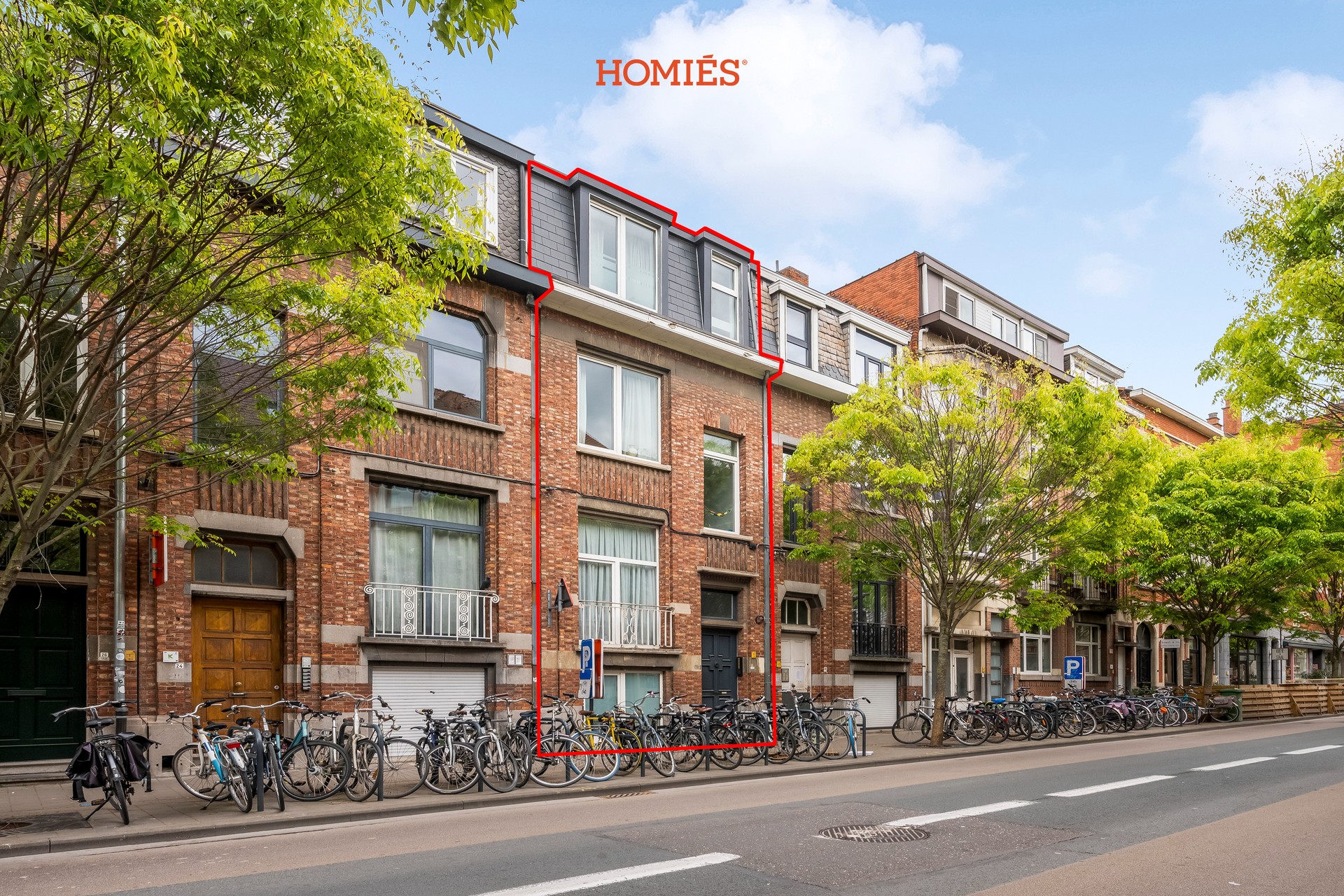 Studentengebouw met 9 kamers eigen sanitair - foto 2