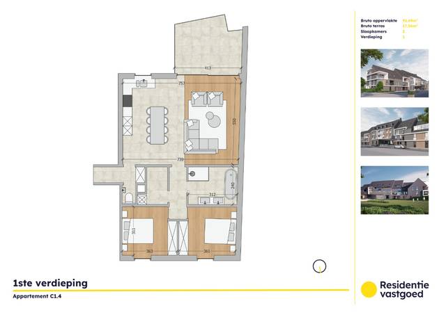 Projet à vendre à Oudenburg