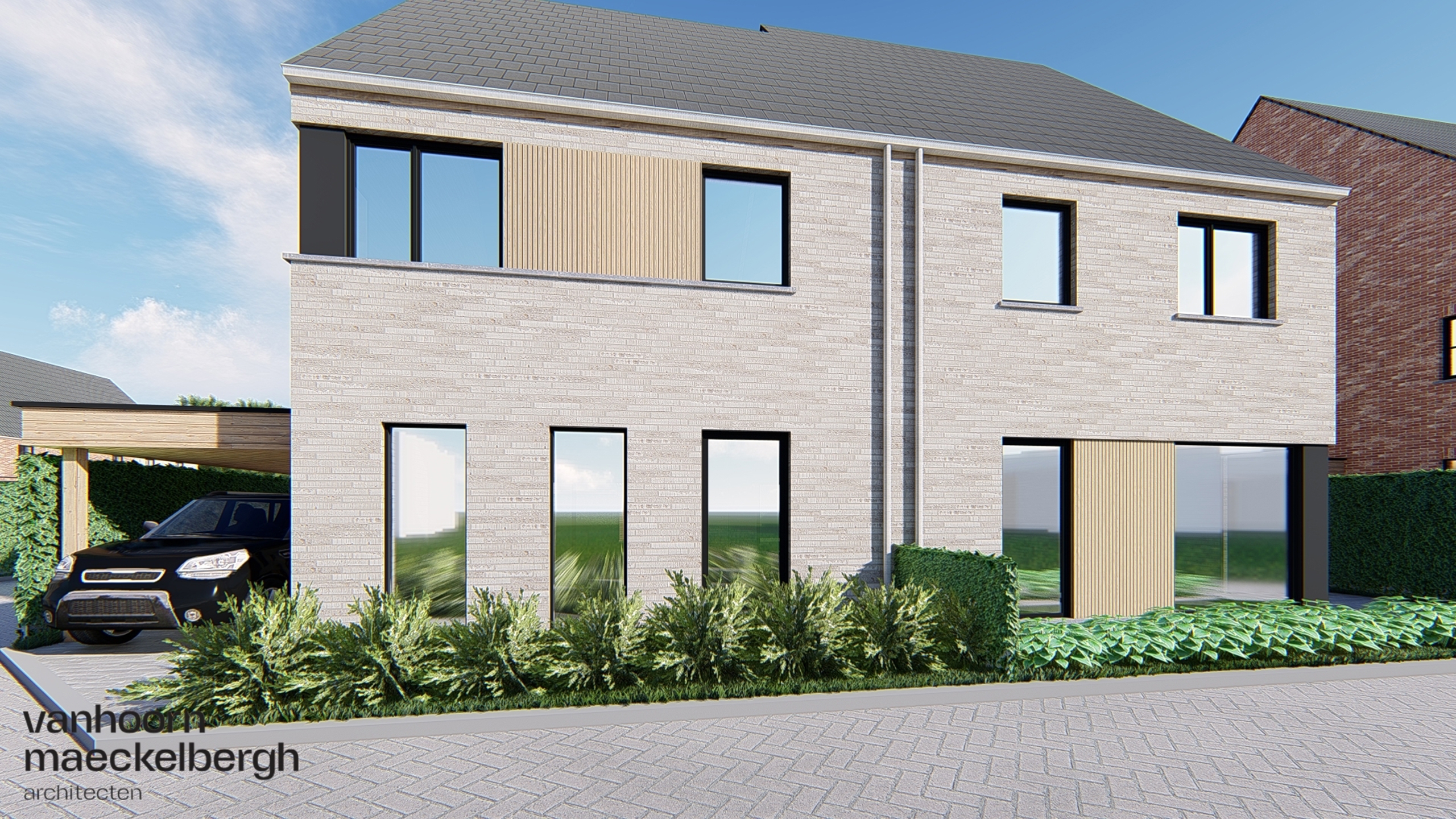 Energiezuinige nieuwbouwwoning in het centrum van Harelbeke - foto 2