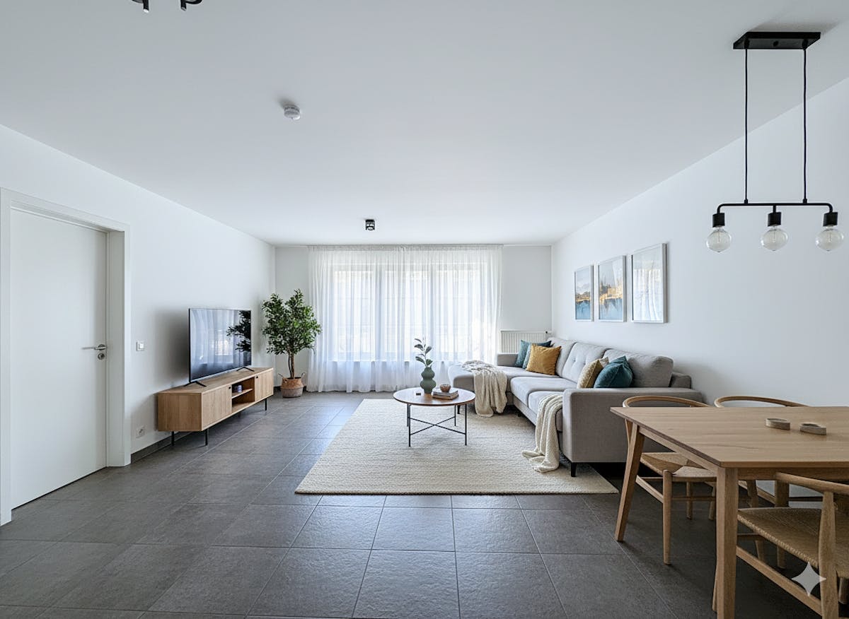 Eeklo Centrum : appartement d'une chambre prêt à emménager avec garage - photo 2