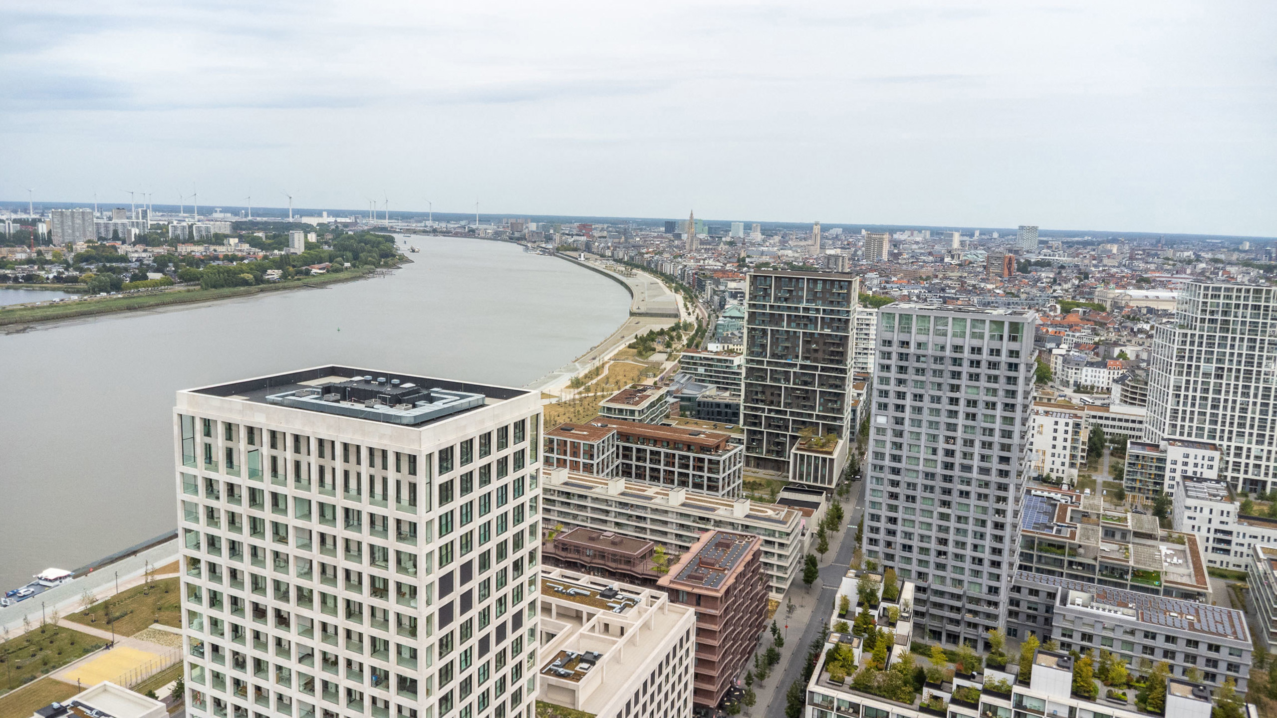Luxe casco loft met uitzicht Schelde en skyline Antwerpen - foto 1
