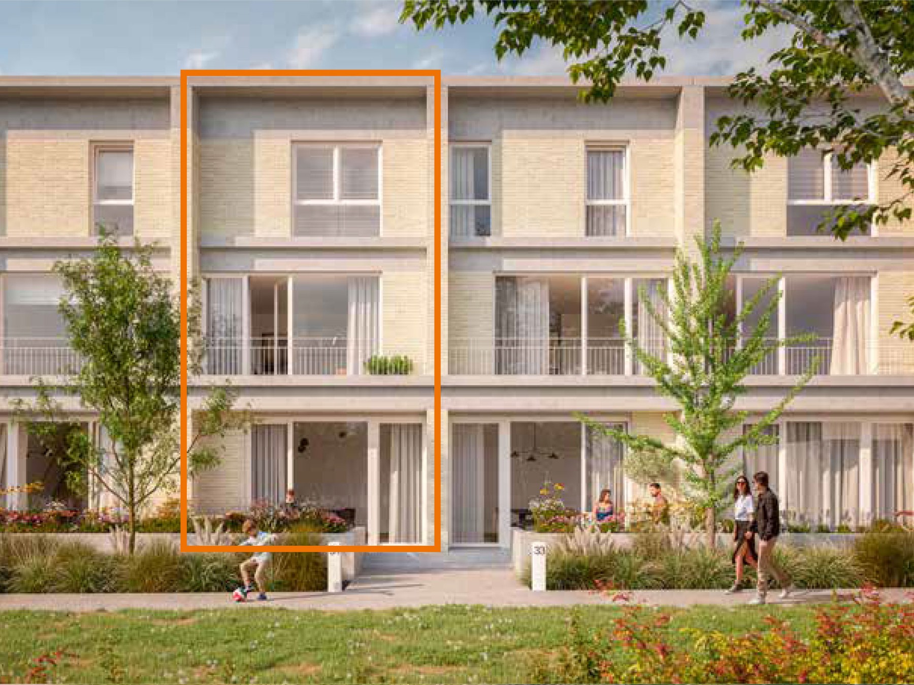 W9 Energiezuinige woning met 3 slaapkamers en groot terras - foto 1