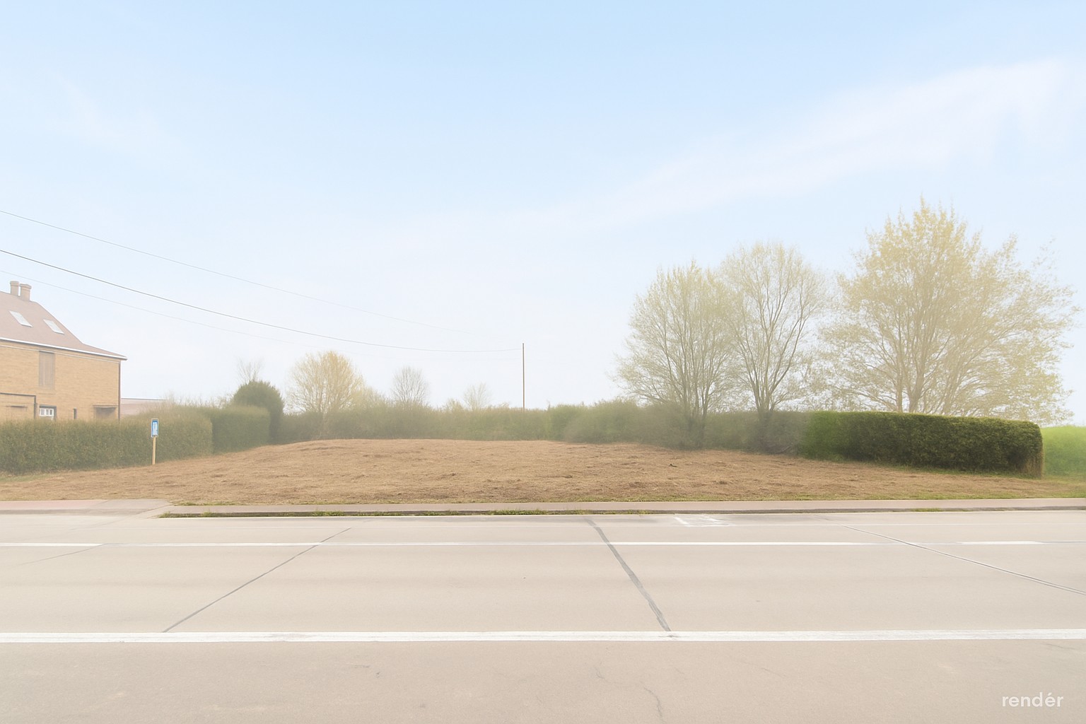 Projectgrond 2 halfopen of 1 open bebouwing - foto 1