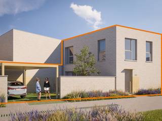 Moderne halfopen energiezuinige woning (115 m²) met 2 slaapkamers, 1 parkeerplaats aan de woning en een tuin met zuidoost-oriëntatie. <br />Deze halfopen woning wordt gebouwd in een moderne, hedendaagse stijl. Deze patiowoning beschikt over een perceel van 115 m² is voorzien van vloerverwarming en een warmtepomp. Op het gelijkvloers vind je de inkomhal met apart gastentoilet, berging, leefruimte en keuken. Op de eerste verdieping vind je 2 slpk., een apart toilet en 1 badkamer.<br /><br />Meer info? Contacteer ons via 03 808 15 31 of bekijk matexi.be/deurne