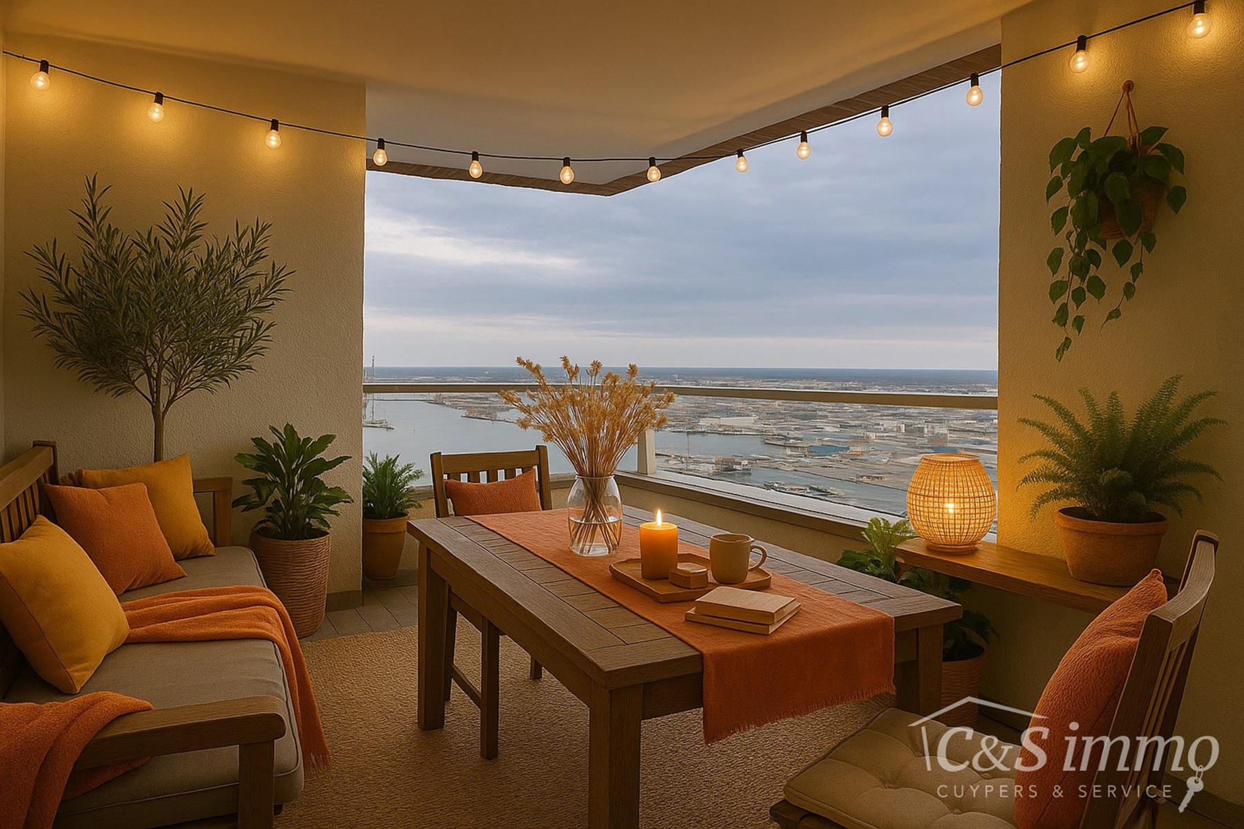 Mooie loft met terras op de 12e verdieping op het eilandje  - foto 4