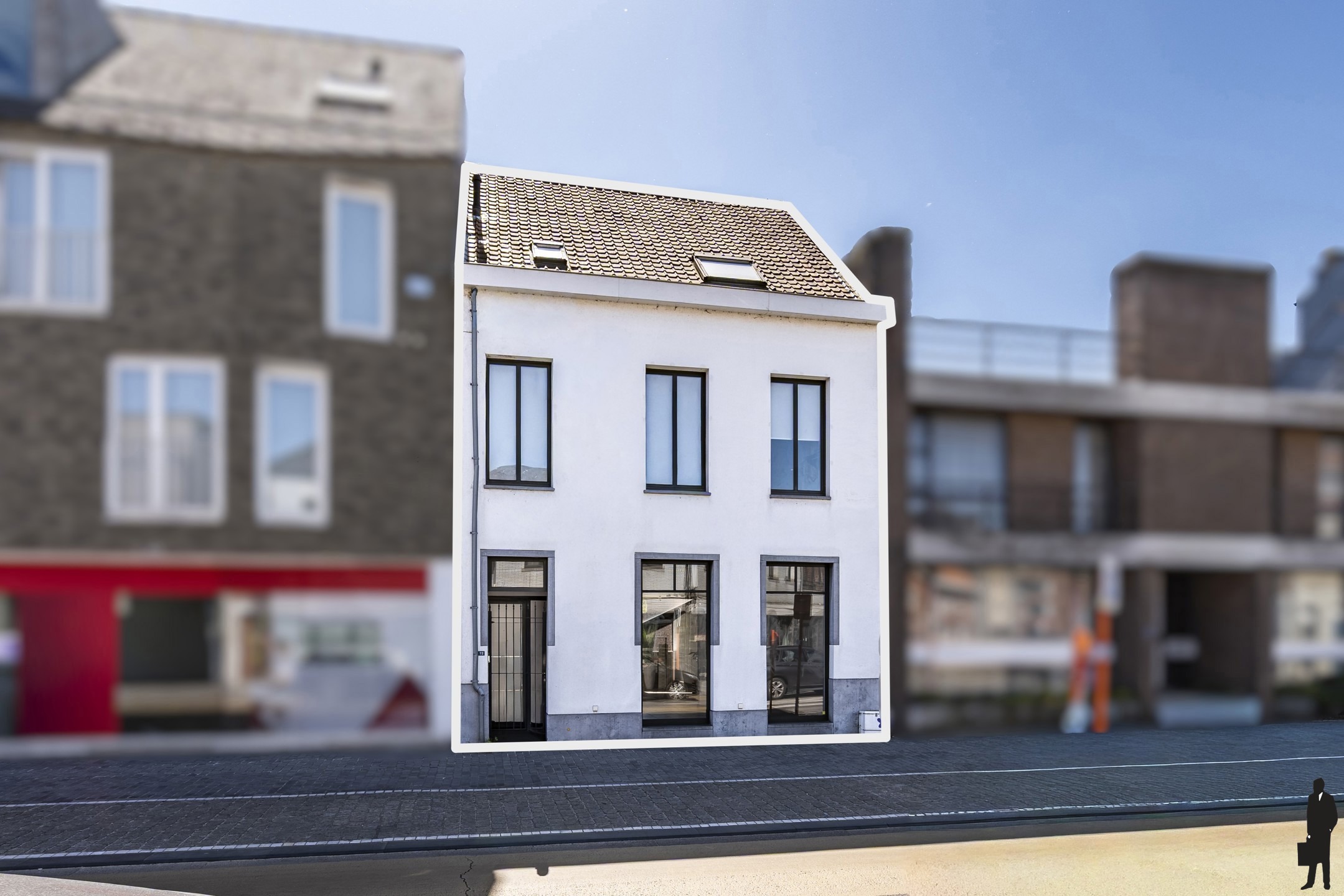 Zonnige stadswoning met riante tuin - 3 à 5 slpk., 5 étages - foto 2