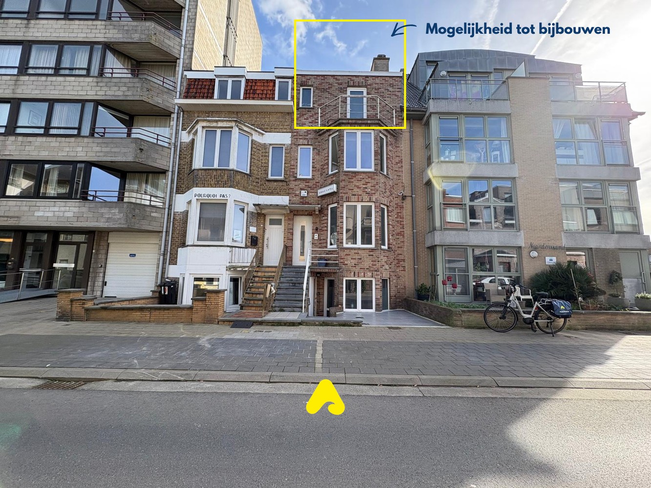 Te renoveren appartement met terras en mogelijkheid tot duplex - foto 1