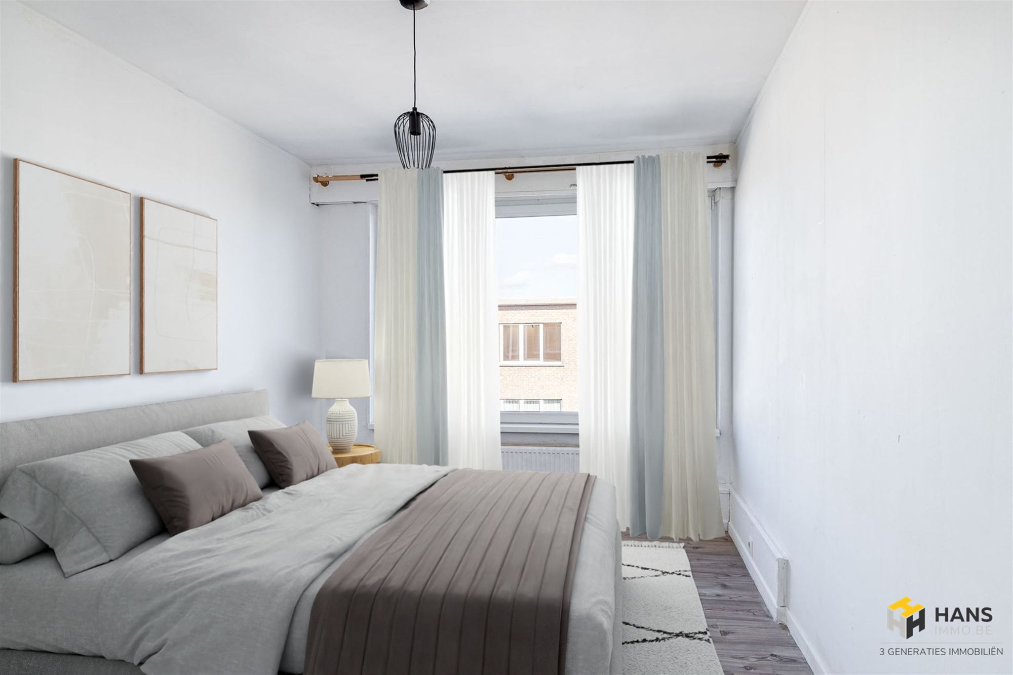 Verzorgd afgewerkt hoekappartement (71 m²) met 1 slaapkamer en veel lichtinval op een gunstige locatie in Deurne. - foto 3