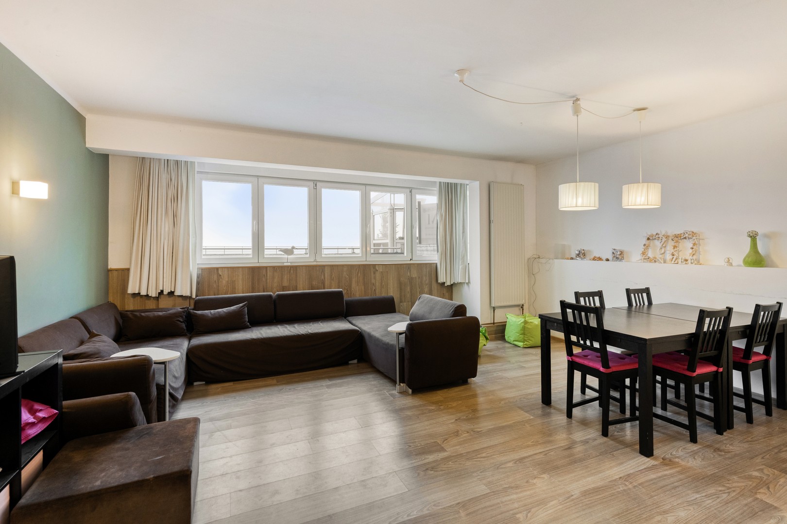 Ruim gelijkvloers appartement met zeezicht! - foto 4