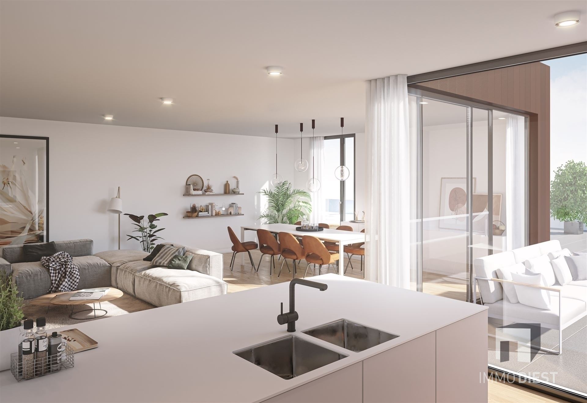 Penthouse met 3 slaapkamers - foto 5