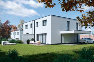 <p>Voor meer info of een bezoek, bel 054 69 39 37 - Op een<strong> toplocatie</strong> in <strong>Zandbergen, </strong>bevinden zich deze halfopen bebouwing op een perceel van 3a 50ca. Binnen dit project zijn er<strong> vier halfopen bebouwingen</strong> beschikbaar. De woningen omvatten allen een ruime inkomhal, waar ook het apart toilet voorzien is. Verder bereiken we de ruime en lichtrijke eet- en leefruimtes met <strong>open keuken. </strong>Op de eerste verdieping zijn er telkens <strong>drie ruime slaapkamers</strong> aanwezig, een apart toilet, technische bergruimte en een ruime badkamer die voorzien is van zowel bad, douche en dubbele lavabo. Op deze bovenverdieping kan de indeling nog worden aangepast: open of gesloten bureauruimte, vergroten van de slaapkamers,… <strong>De afwerking van de woningen (keuken, badkamer, vloeren) kan volledig naar eigen smaak worden gekozen! </strong><strong>Warmtepomp – Zonnepanelen – Vloerverwarming – Toplocatie!<br /></strong><br /><strong>*Prijzen vermeld in de advertentie betreft prijs excl. BTW en kosten<br />**Mogelijkheid tot aankoop aan 6% BTW.</strong></p>