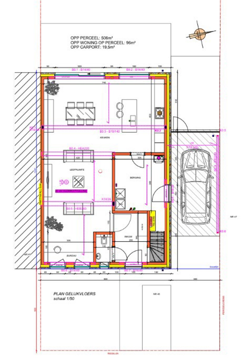 Bouwgrond voor halfopen bebouwing in rustige wijk - foto 5