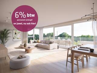 Nieuw woonproject residentie Nidus gelegen langs de Brusselsesteenweg in Melle. Deze BEN-appartementen worden gebouwd met uitzicht achteraan op...