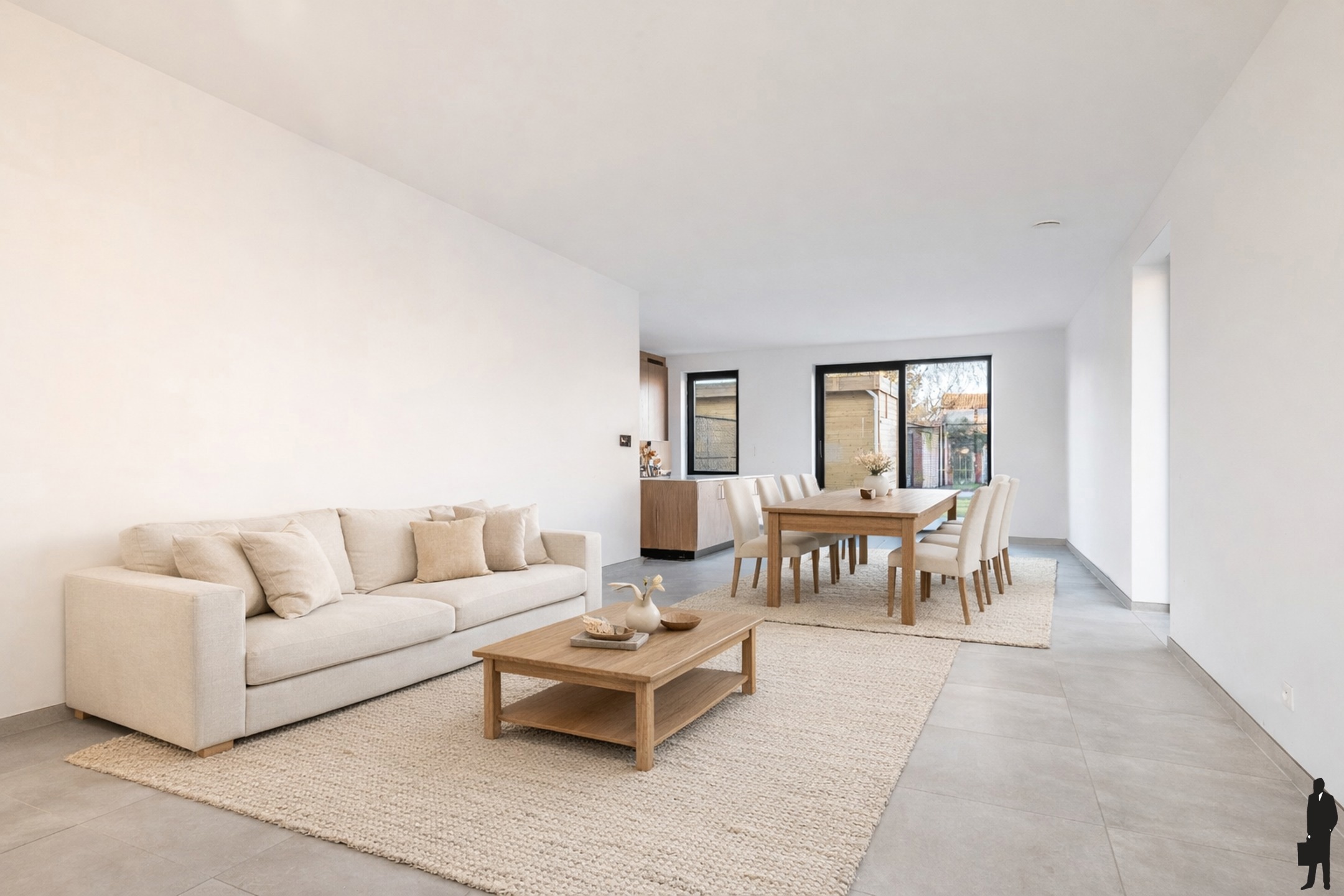 Halfopen woning met 3 slpks, parking en tuin met bijgebouw - foto 4