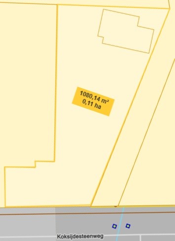 "Ruime bouwgrond van 1080 m² te koop aan de Koksijdesteenweg in het hart van Koksijde!" - foto 5