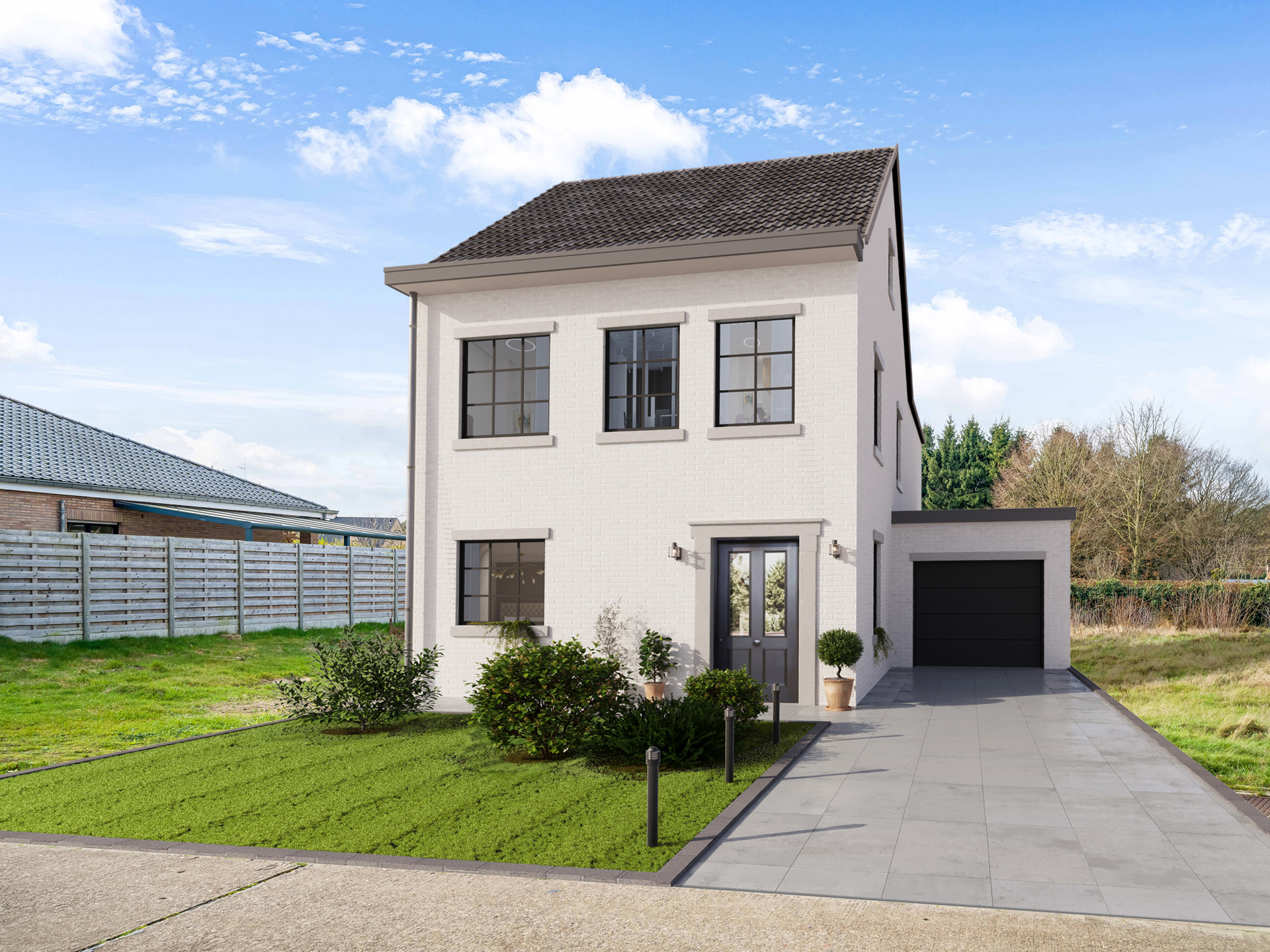 Zeer gunstig gelegen bouwgrond (335m²) in het mooie Lille. - foto 1