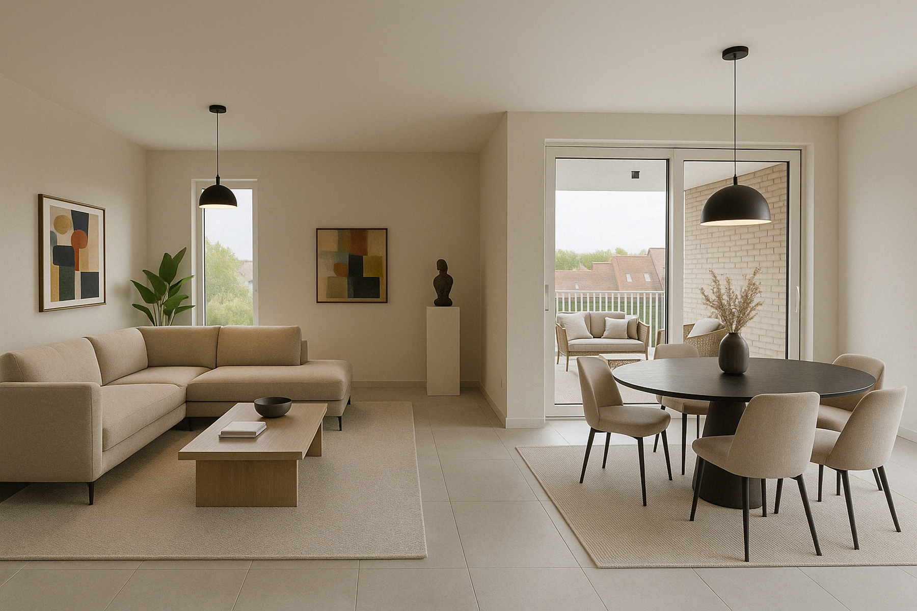 Uitgestrekt 3 slaapkamer hoekappartement! - foto 5