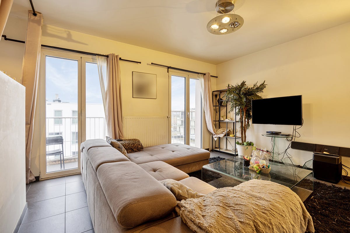 Penthouse Studio met zicht op Tour &amp; Taxis te koop - foto 5